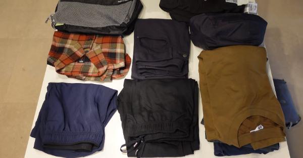 pack based on the weather